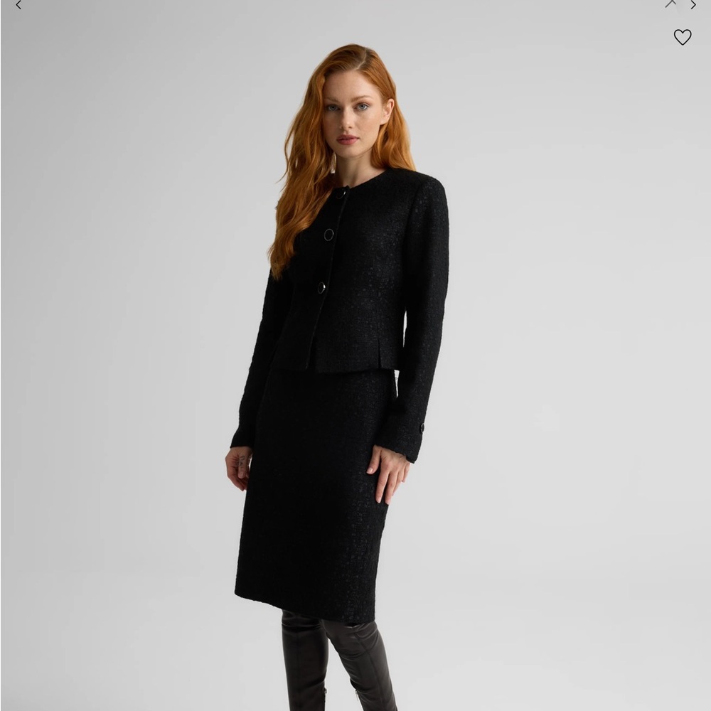 St. John Black Skirt